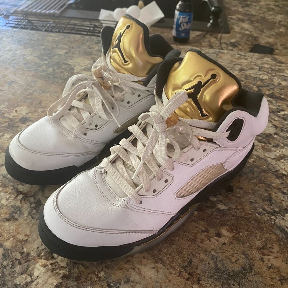 Air Jordan 5 Retro Olympic (2016) Men's Size 6.5 US